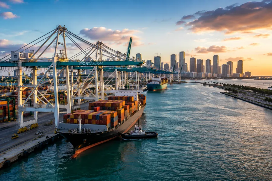 PortMiami container terminal
